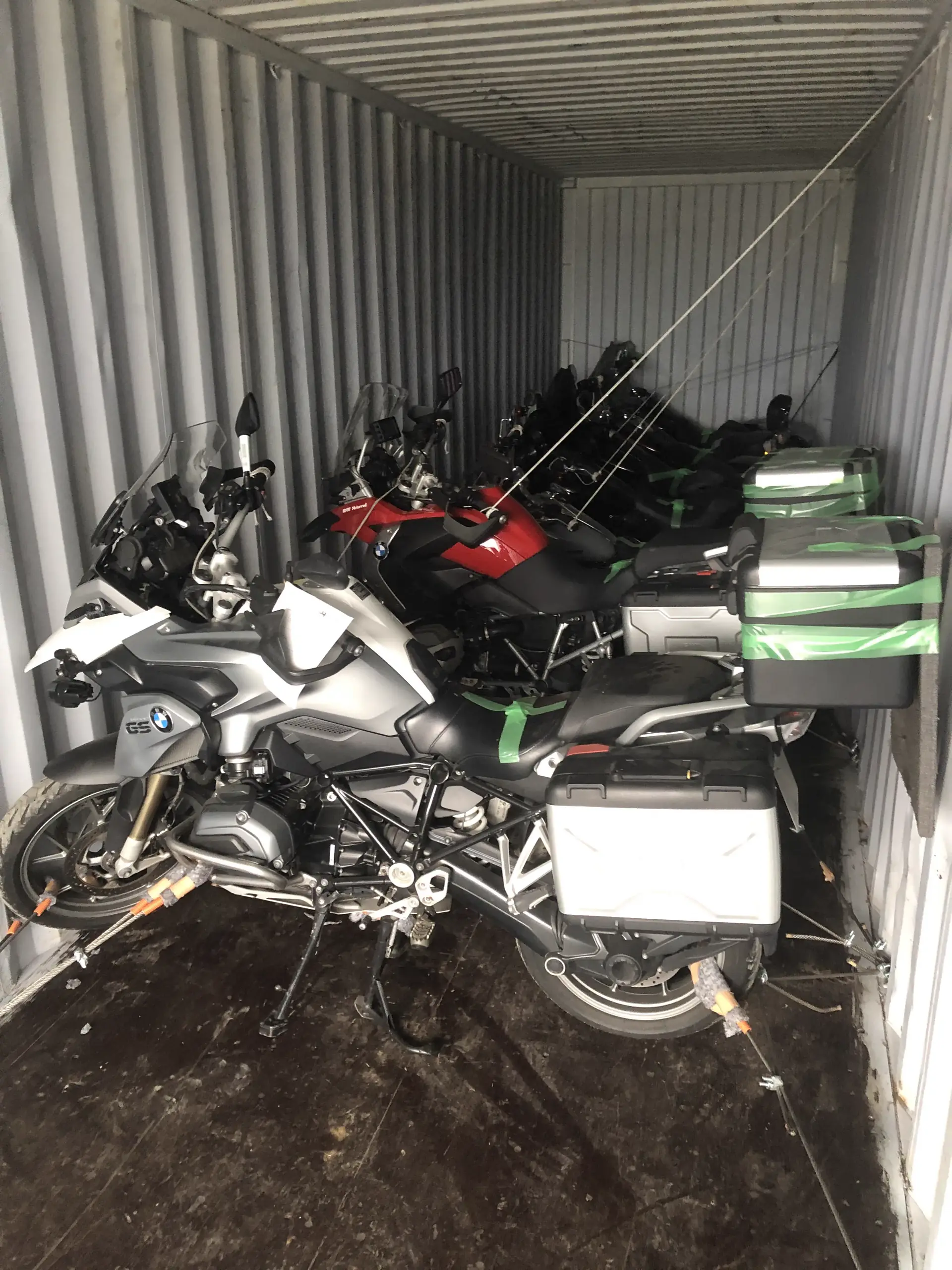 Transport motocykli